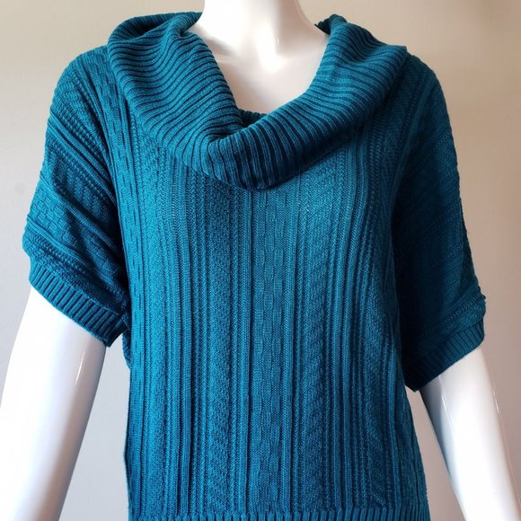 Knit Top Size Extra Large Cowl Neckline - Picture 1 of 7